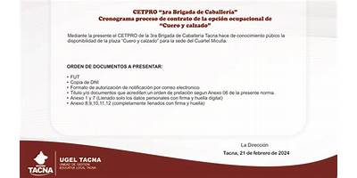 3RA BRIGADA DE CABALLERIA - TACNA