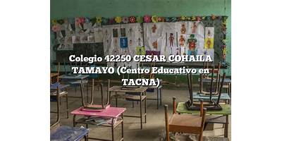 42250 CESAR AUGUSTO COHAILA TAMAYO