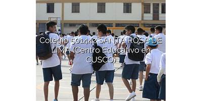 501442 SANTA ROSA DE LIMA