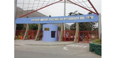 COLEGIO MAYOR SECUNDARIO PRESIDENTE DEL PERU