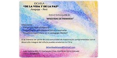 DE LA VIDA Y DE LA PAZ