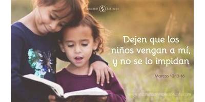 DEJAD QUE LOS NIÑOS VENGAN A MI