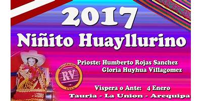 EL NIÑO HUAYLLURINO