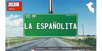 LA ESPAÑOLITA