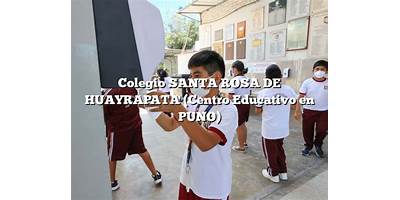 SANTA ROSA DE HUAYRAPATA