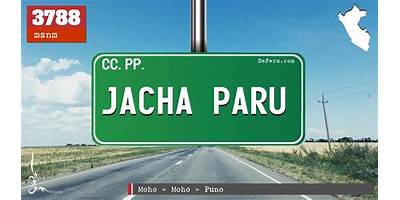JACHA PARU