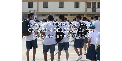 NUESTRO SAGRADO CORAZON DE JESUS