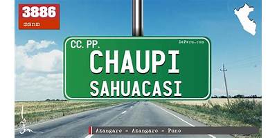CHAUPI SAHUACASI
