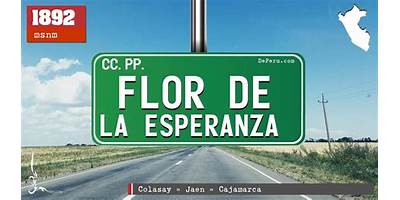 FLOR DE LA ESPERANZA