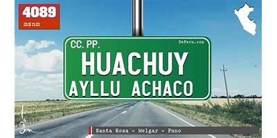 HUCHUY AYLLU ACHACO
