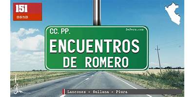 LOS LIDERES DE ENCUENTROS DE ROMERO