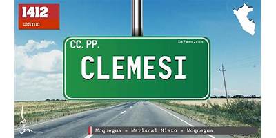 LOS NIÑOS DE LA CLEMESI