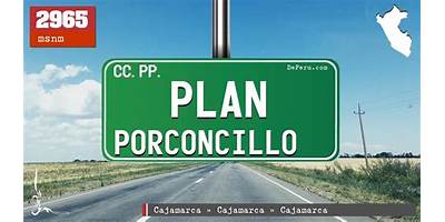 PLAN PORCONCILLO