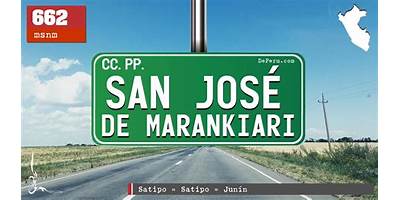 SAN JOSE DE MARANKIARI