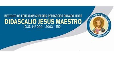 DIDASCALIO JESUS MAESTRO